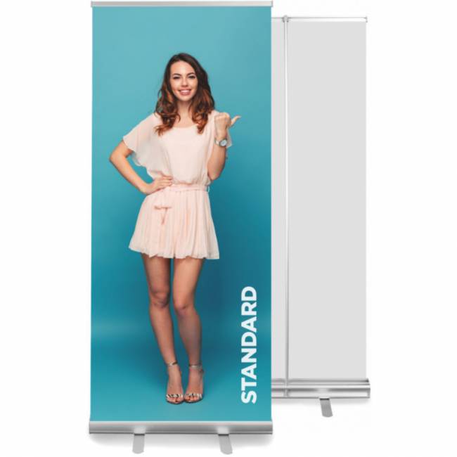 Rollup Standard 120 cm x 200 cm mit Tasche